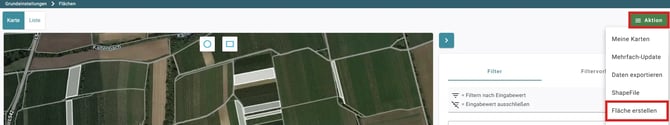 VYC - Area - Aktion - Erstellen