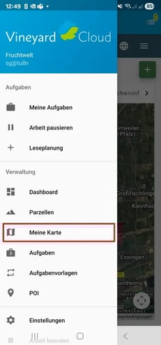 VYC - Area - MeineKarten - App