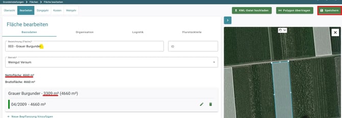 VYC - Area - Netto übertragen2