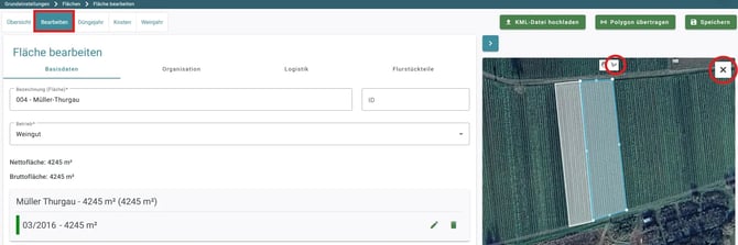 VYC - Area - neuzeichnen