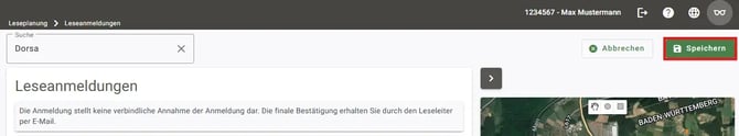 VYC - Lesetage - Speichern