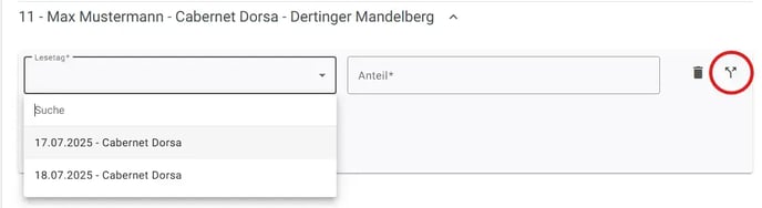 VYC - Lesetage - Teilanlieferung