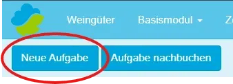 Vineyard Cloud - Aufgabe - neue Aufgabe